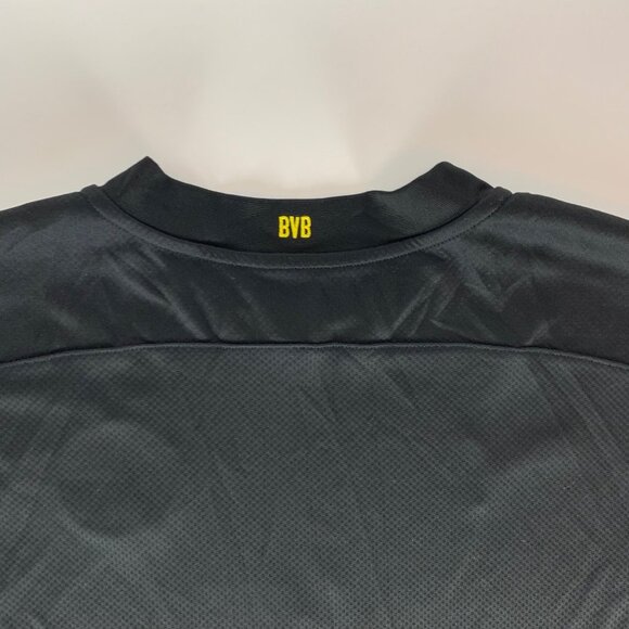Borussia Dortmund BVB Black Puma Soccer Jersey Mens Large - Picture 9 of 9